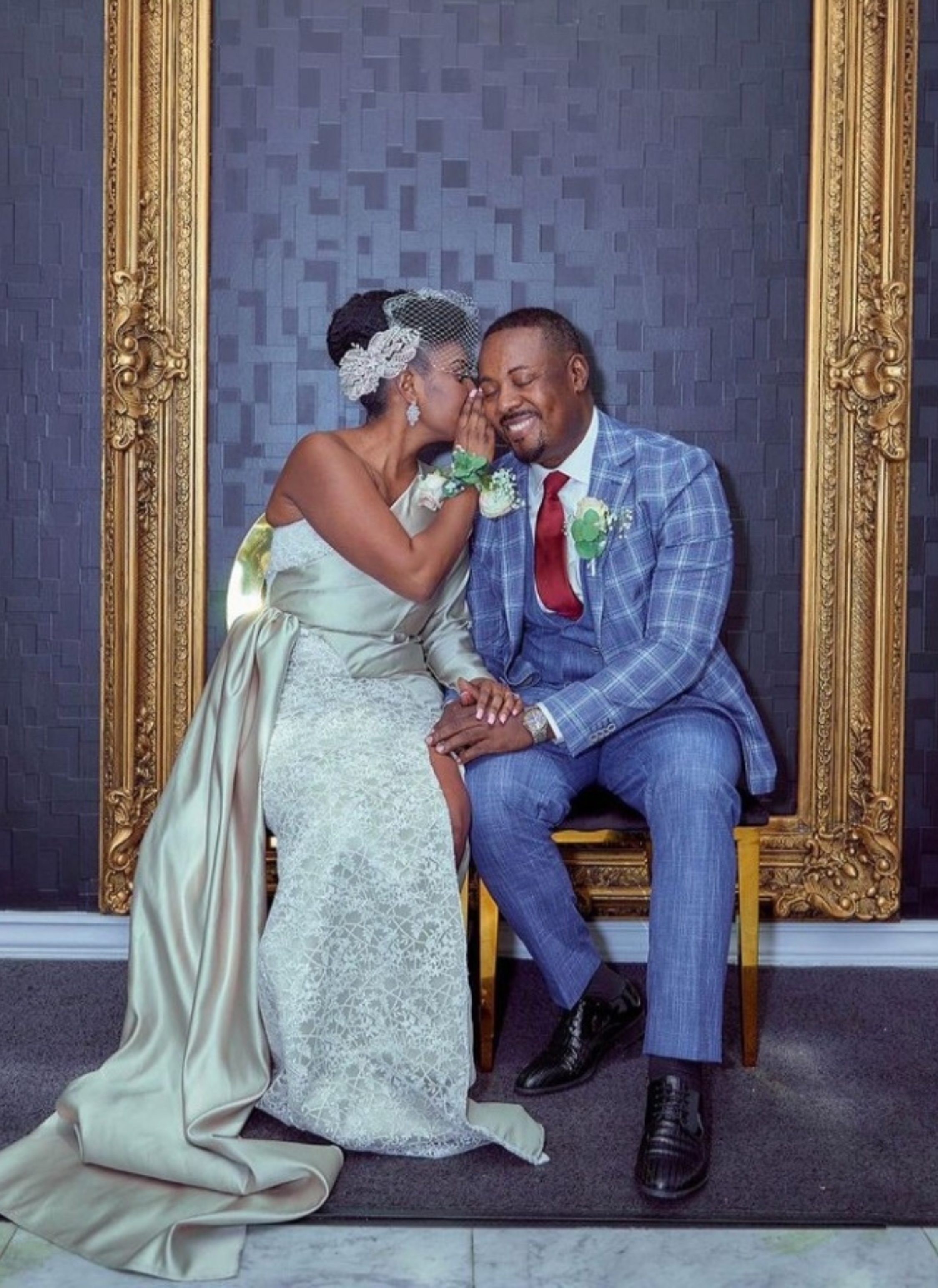 Portrait des mariés