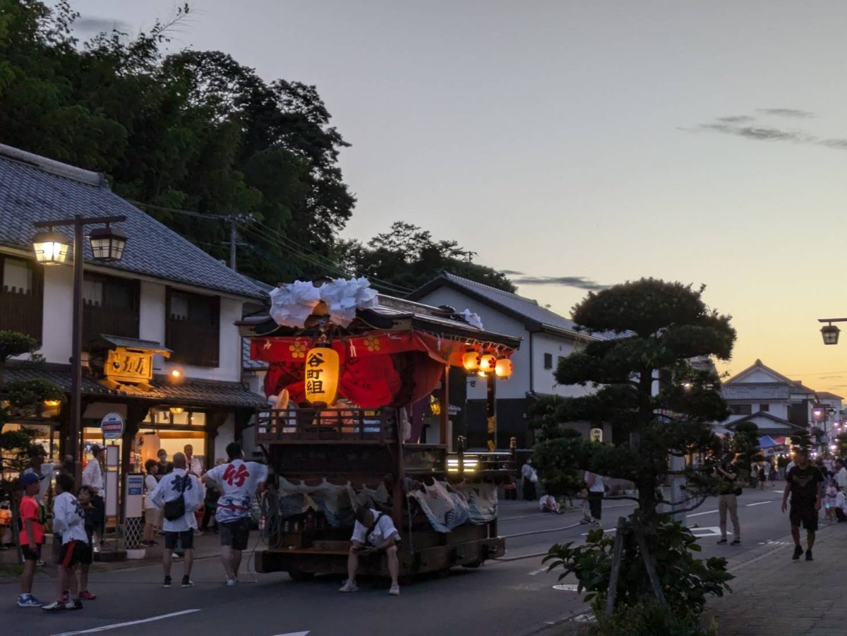 杵築市の風景
