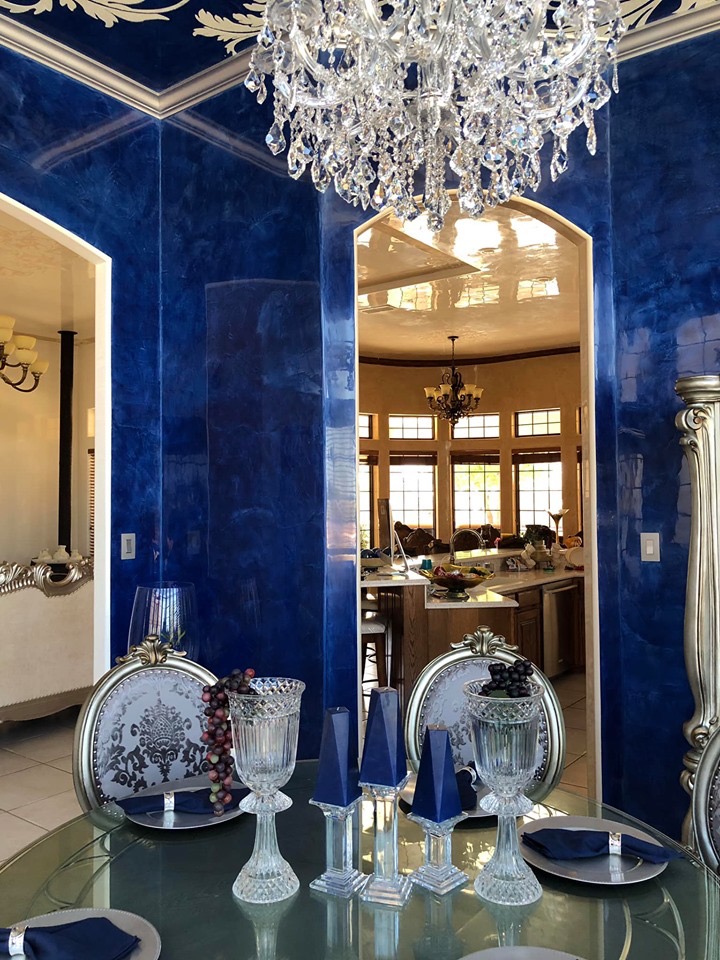 Venetian & Lime Plaster - Custom decorative painting Houston by Misha Creations