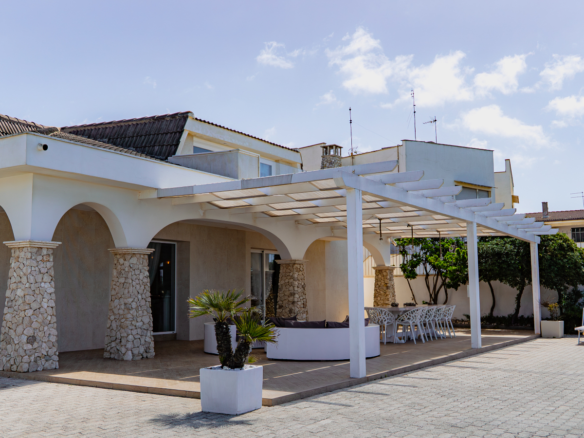 Villa estiva fronte mare