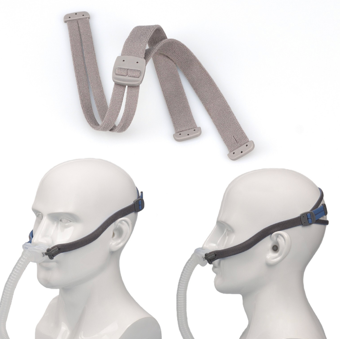AirFit P10i Headgear - Industrial Gray - WellEmpire CPAP Strap