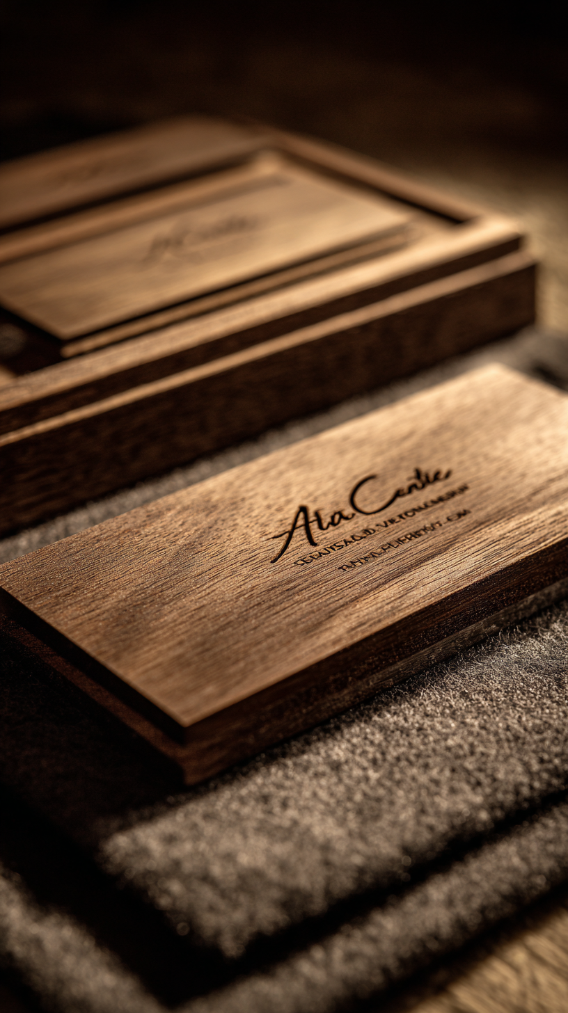 ウォールナット表札