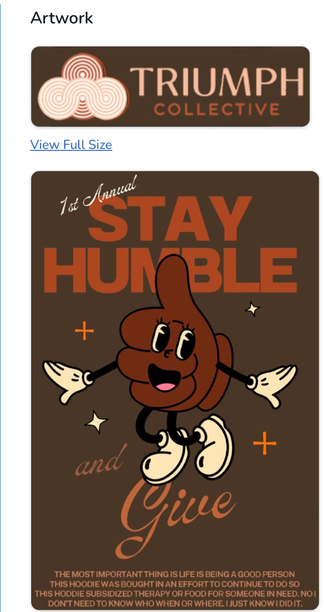 Stay Humble Hoodie - View 3
