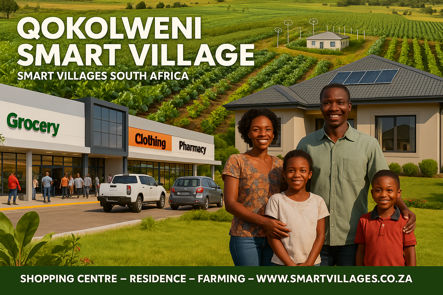 Qokolweni Smart Village development in progress - your future home