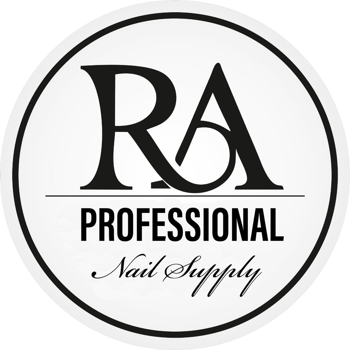 RA Nail Shop Logo
