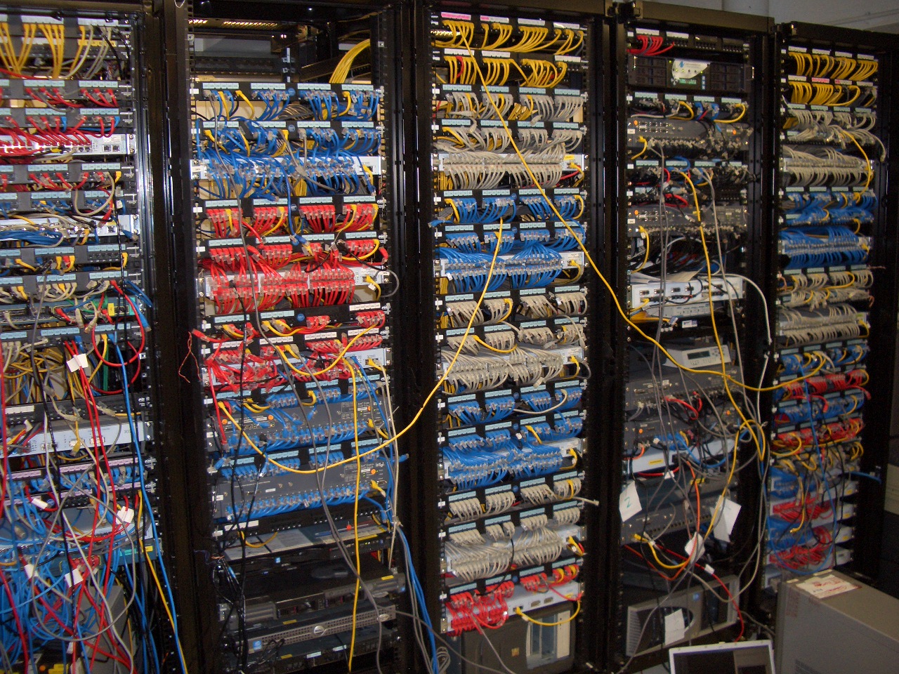 全機架網絡設備整合