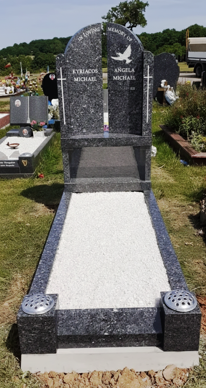 Granite Memorial Bench