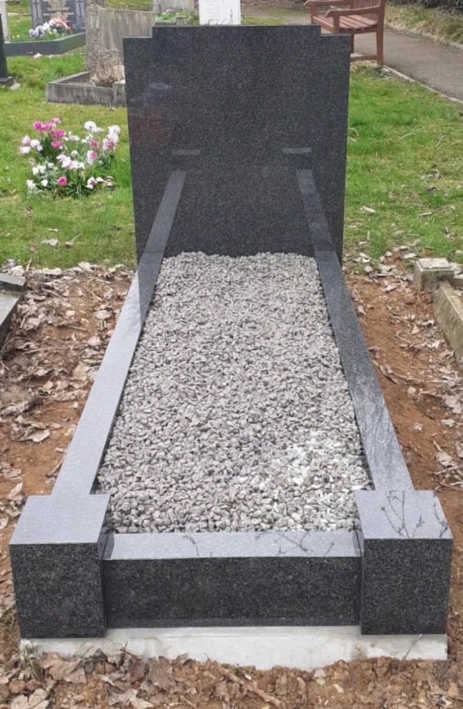 Grey Granite Book Memorial