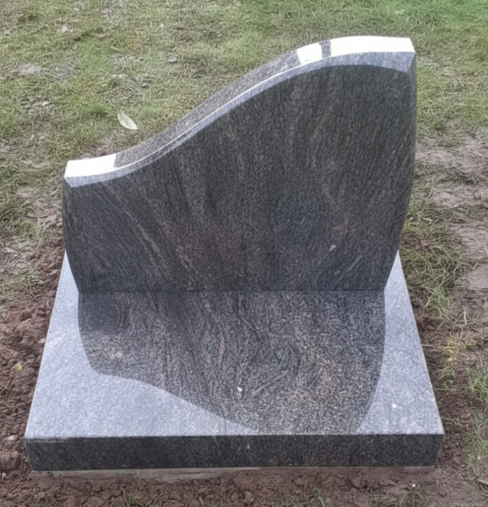 Large Memorial Curve Heart