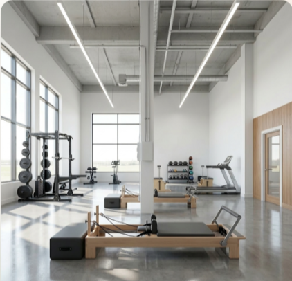 411 WELLNESS PARK ジム内観