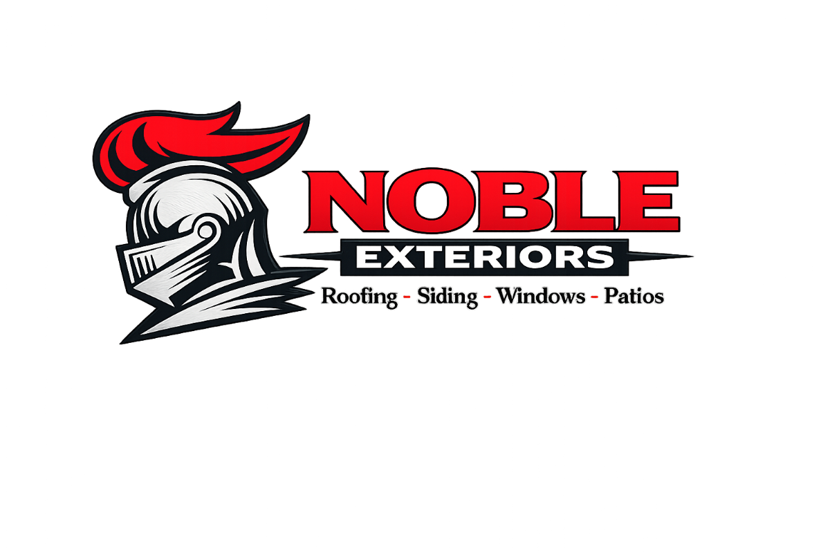 Noble Exteriors Logo - Roofing Siding Windows Patios