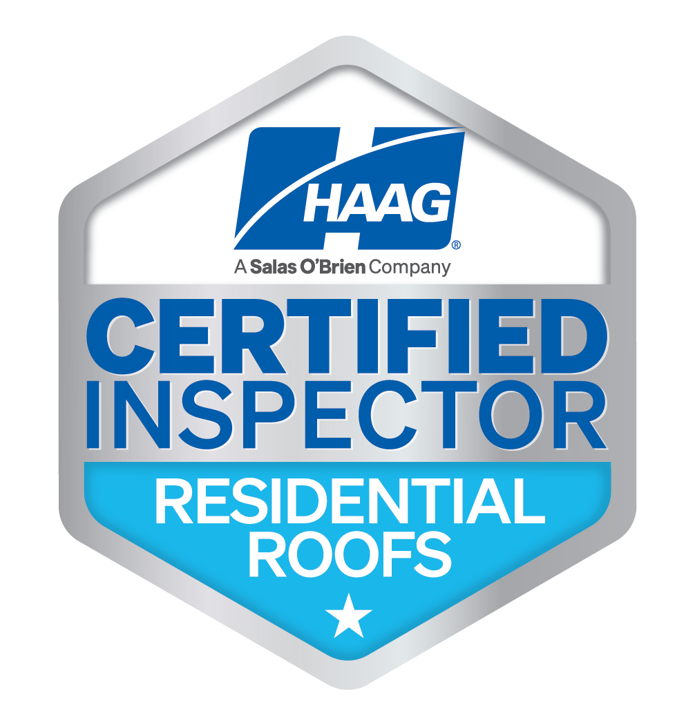 HAAG Certified Inspector for Residential Roofs — Noble Roofing storm damage experts Owensboro KY