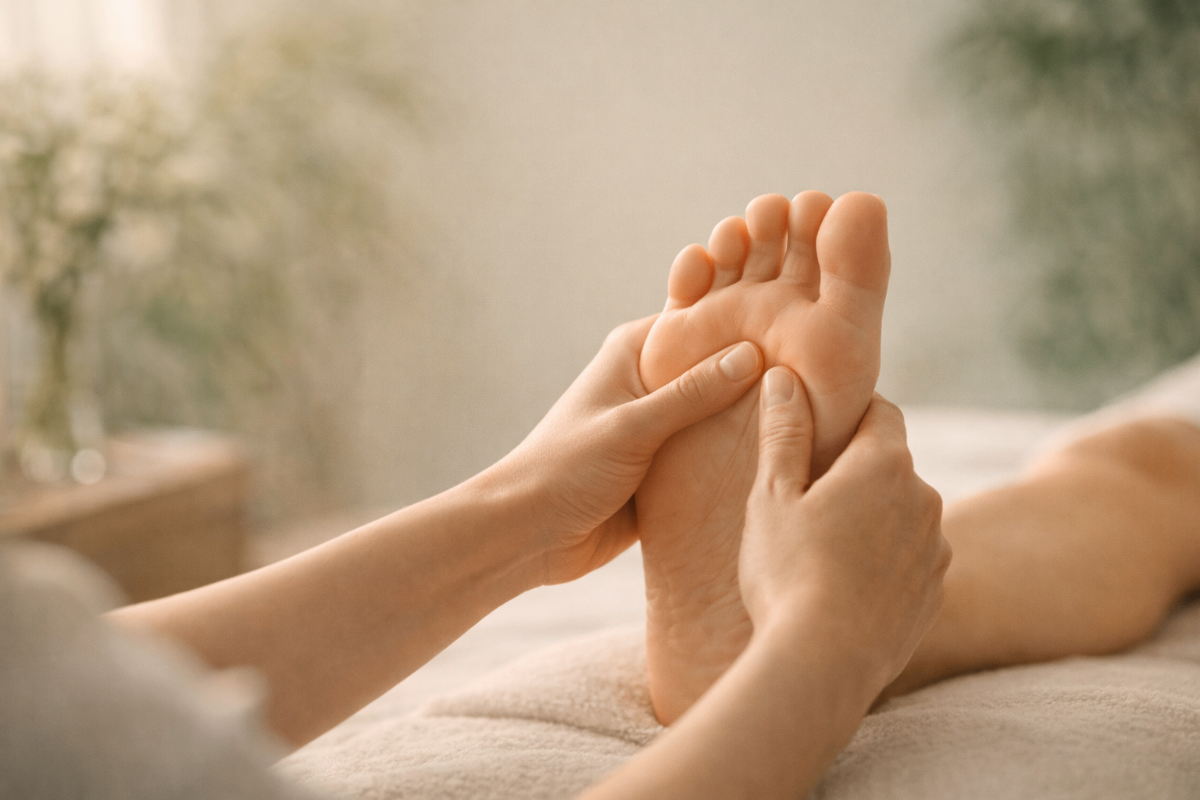 Réflexologie plantaire en Seine-et-Marne par Kaori Harmony