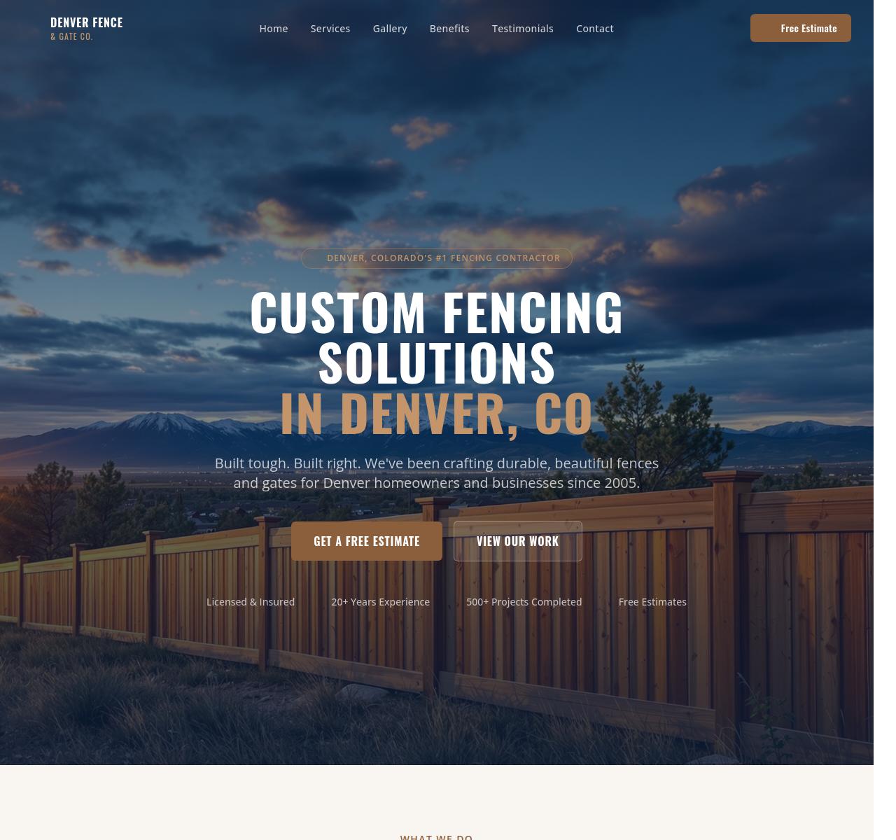 Fence Contractor