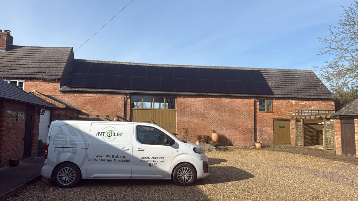 Solar panels and EV charger installation Leamington Spa