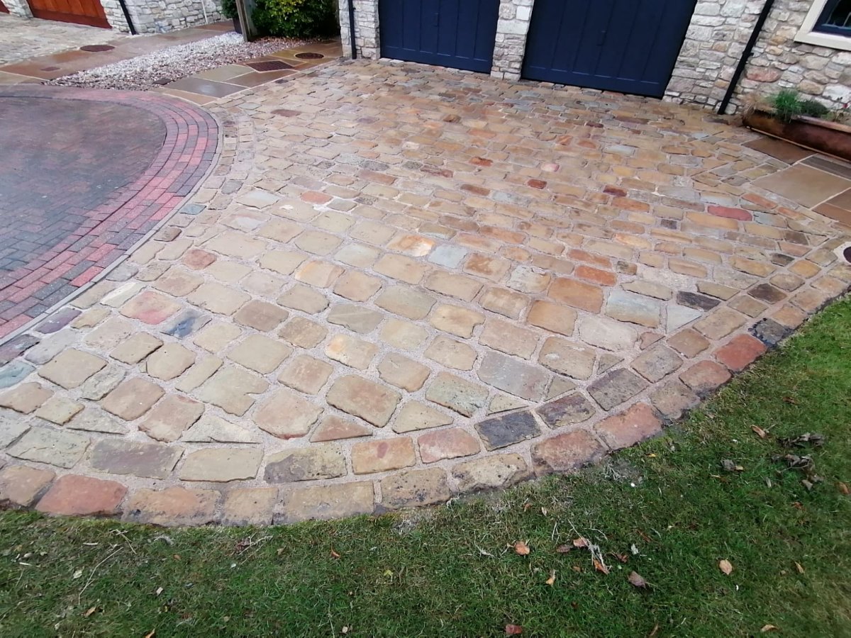 Stone Driveway Cleaning Yorkshire