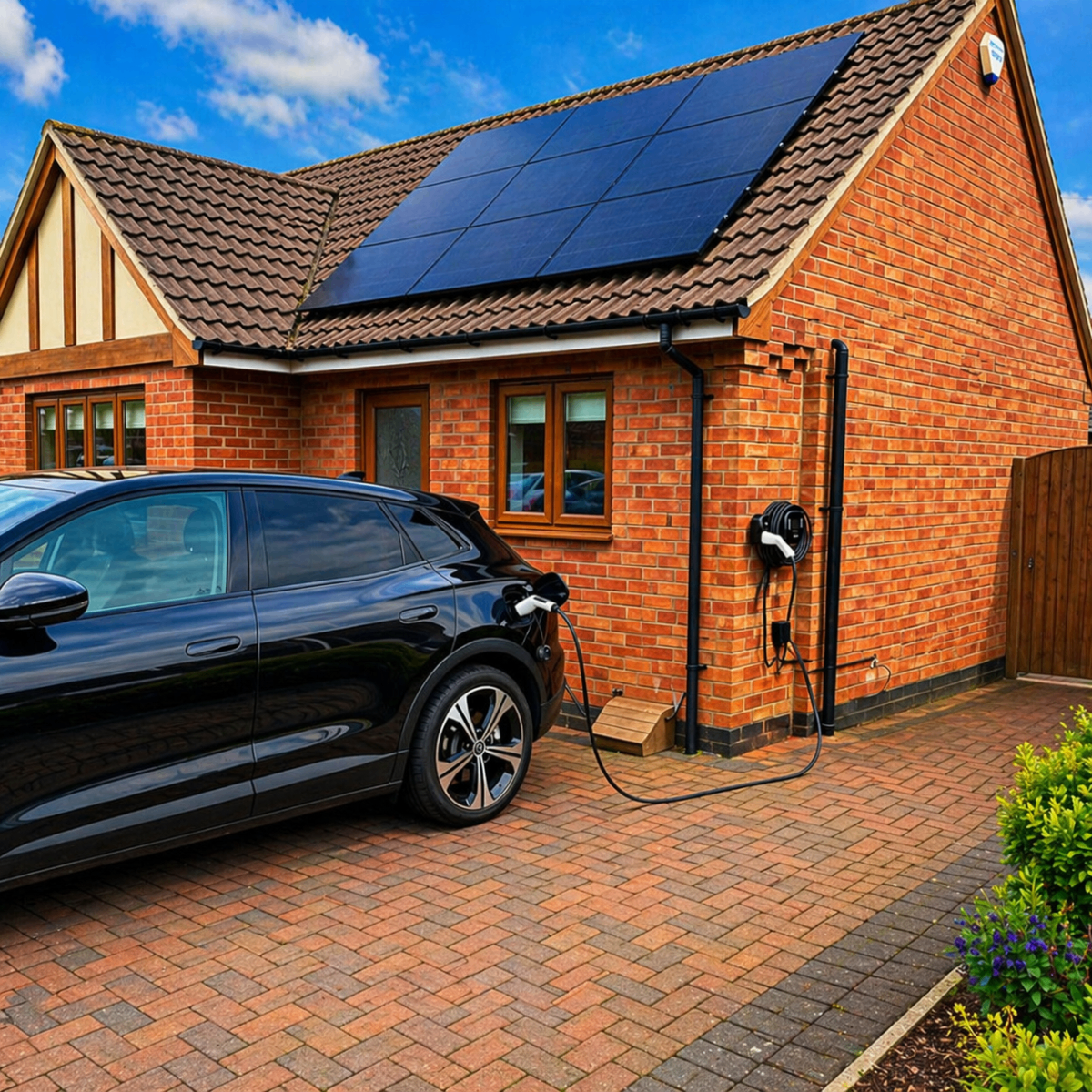 Solar panels and EV charger installation Leamington Spa