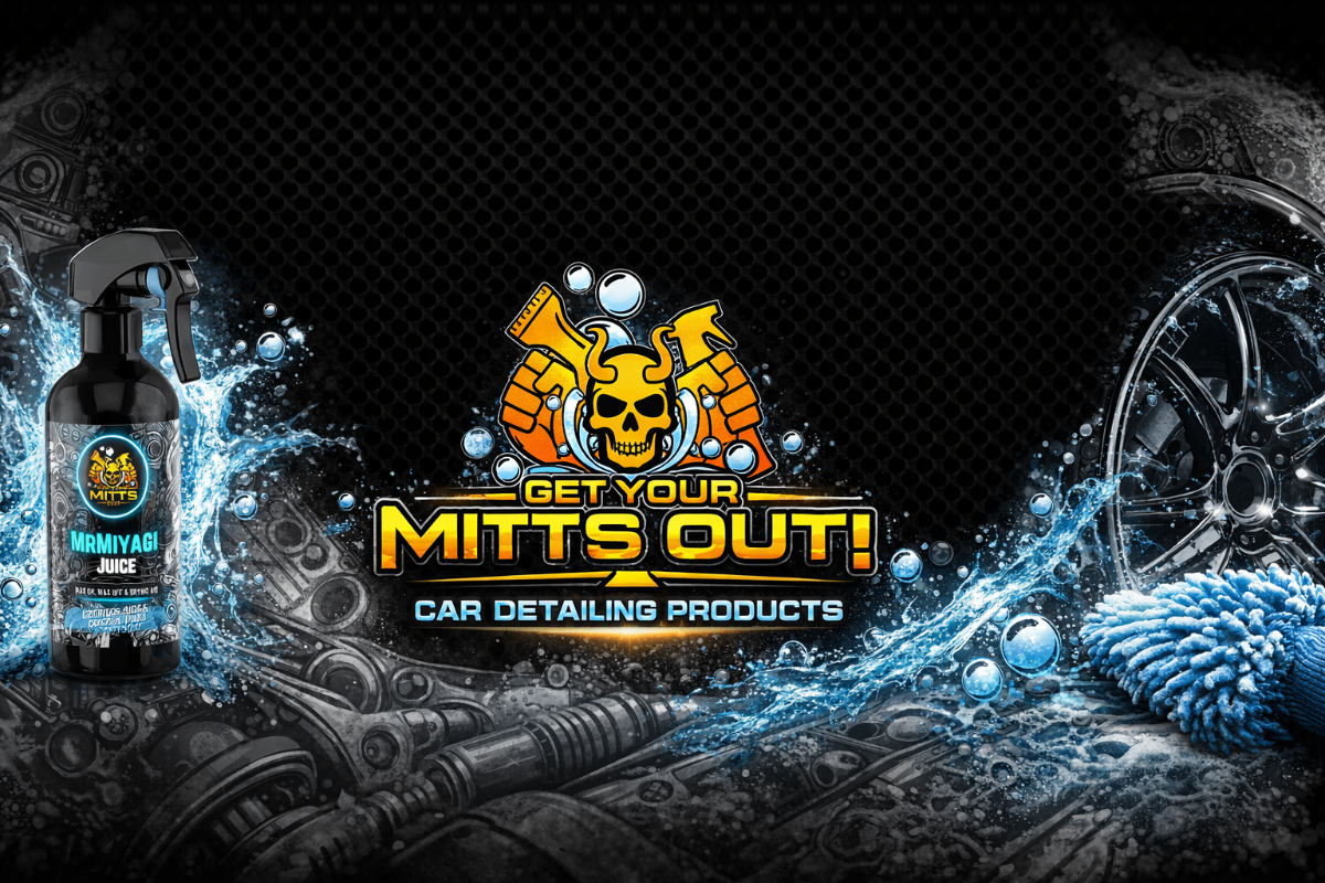 Car detailing products banner