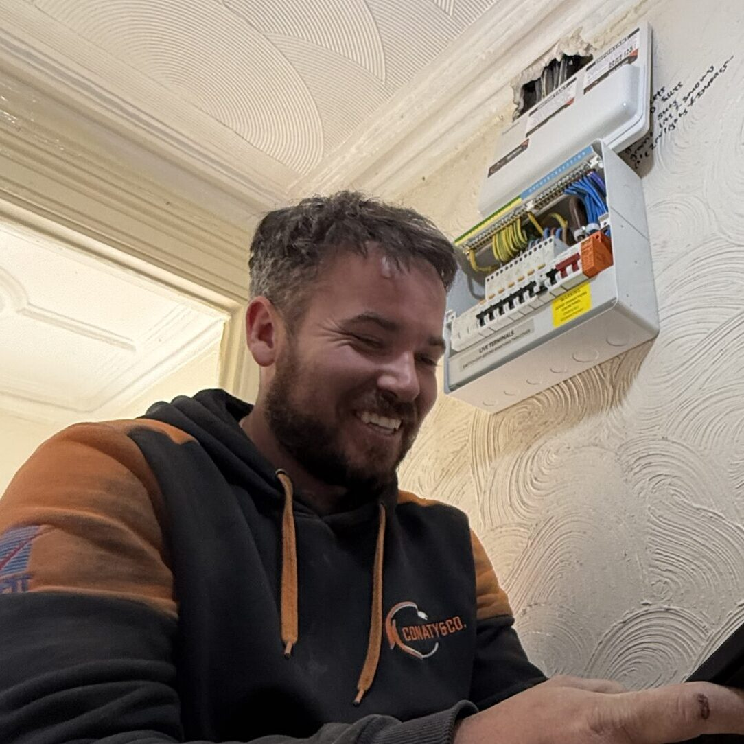 Jamie — Approved Electrician at Conaty&Co. Electrical Services Liverpool