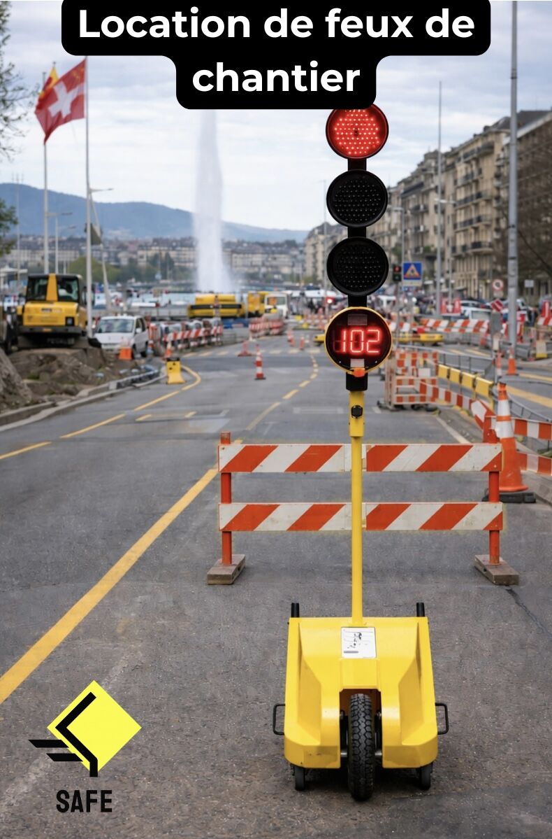 🚦 Location de feux de chantier