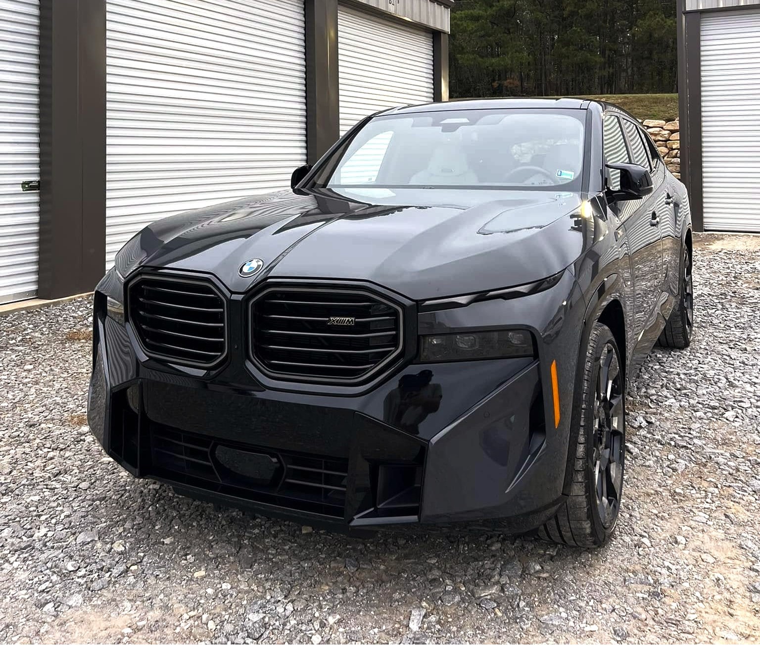 2024 BMW XM ceramic coating project showing flawless finish and mirror-like shine in Glen Burnie Maryland