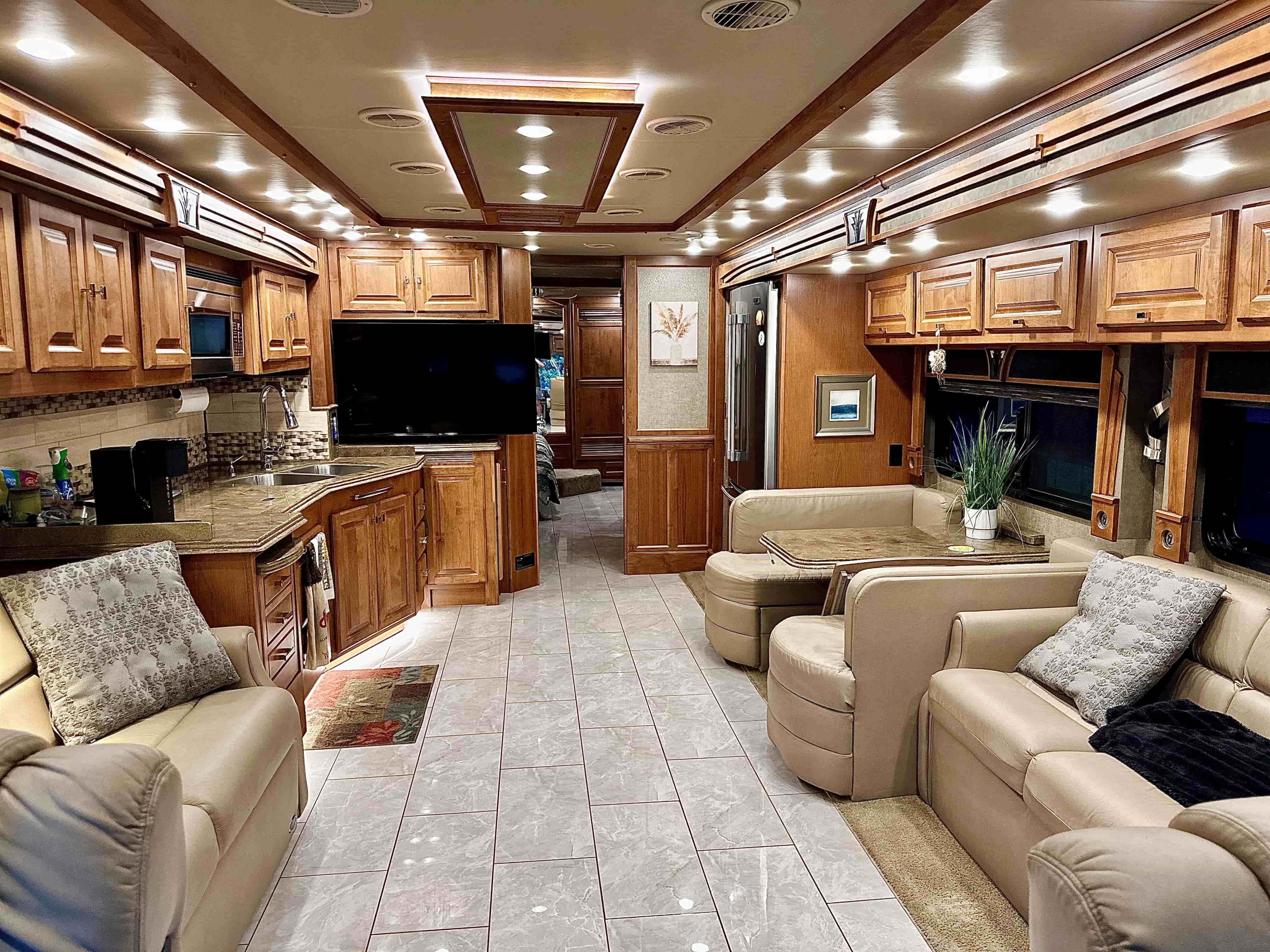 2023 Grand Design Solitude RV detailing project showing professional motorhome cleaning and restoration in Glen Burnie Maryland
