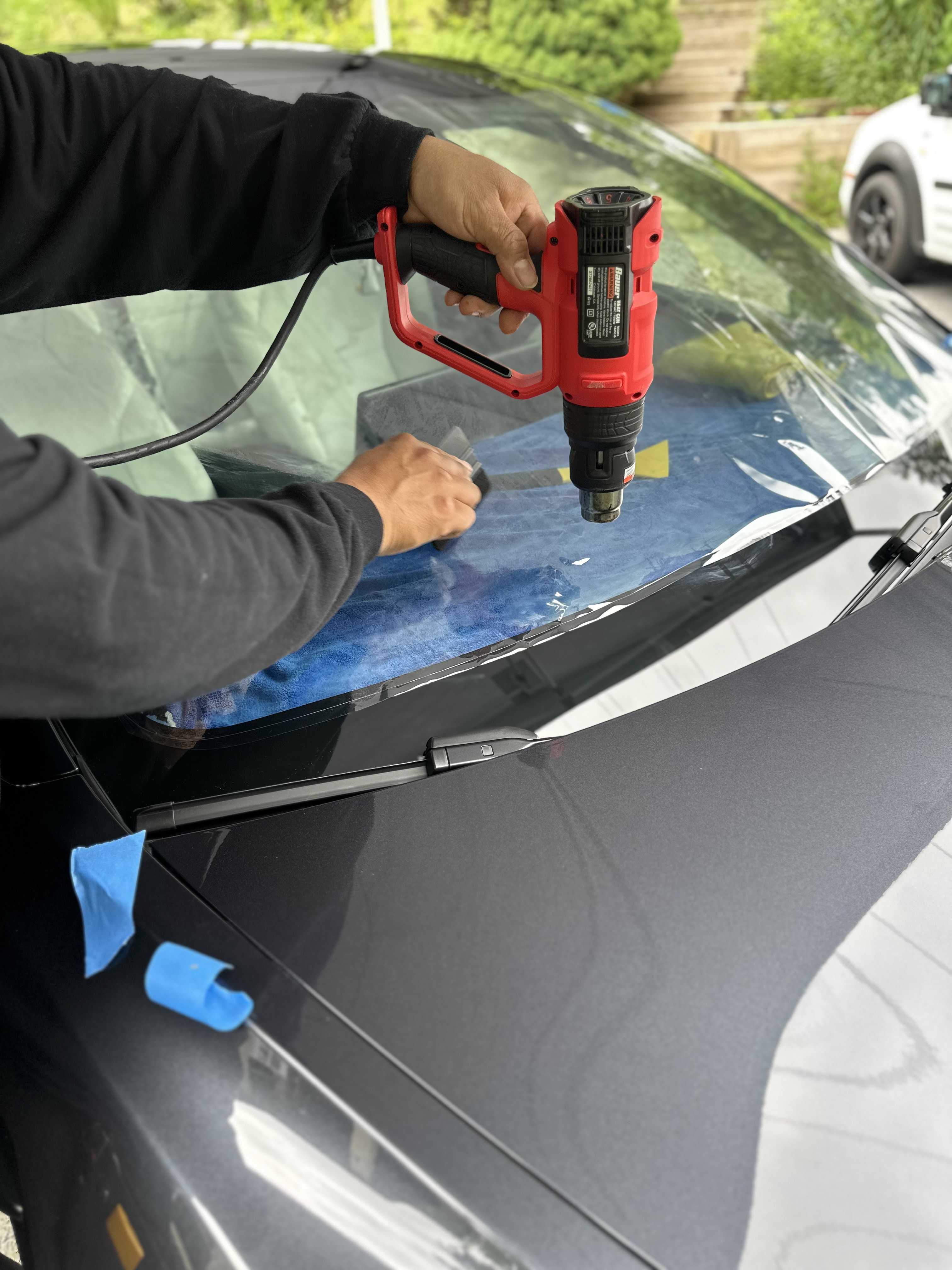 Construction Company Fleet fleet management project showing professional commercial vehicle detailing in Glen Burnie Maryland