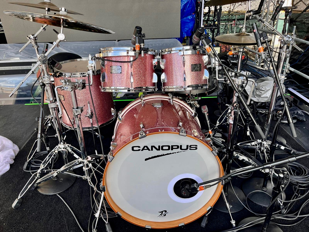 Canopus Yaiba Rose Sparkle Birch Shells