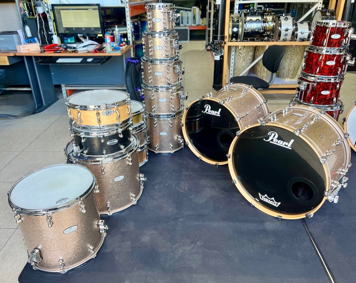 Pearl Reference Pure Music City Custom Bright Champagne Sparkle - Warehouse