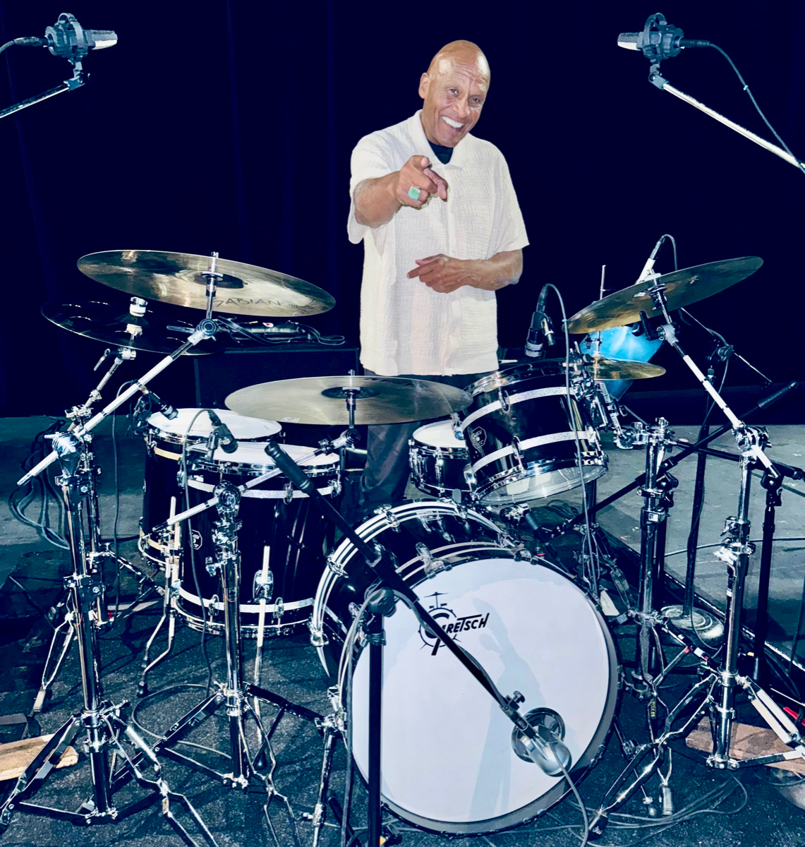 Gretsch USA Custom with Steve Ferrone - Professional Performance Setup