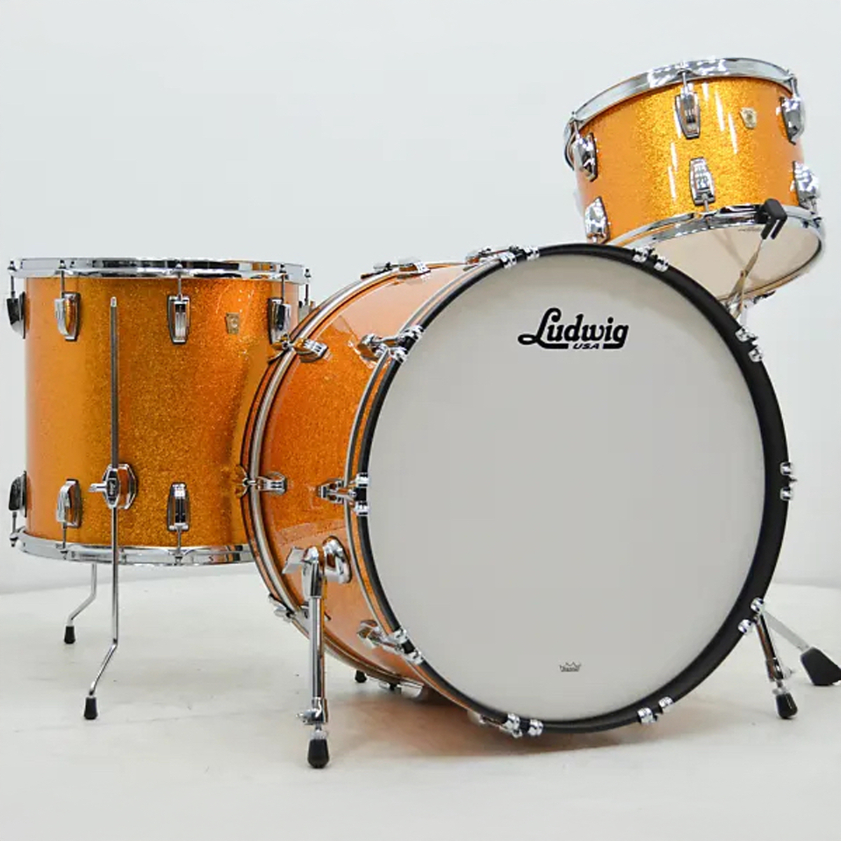 Ludwig Classic 1970s Gold Sparkle Vintage