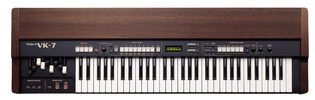 Roland VK7 Combo organ with "Virtual ToneWheel" technology