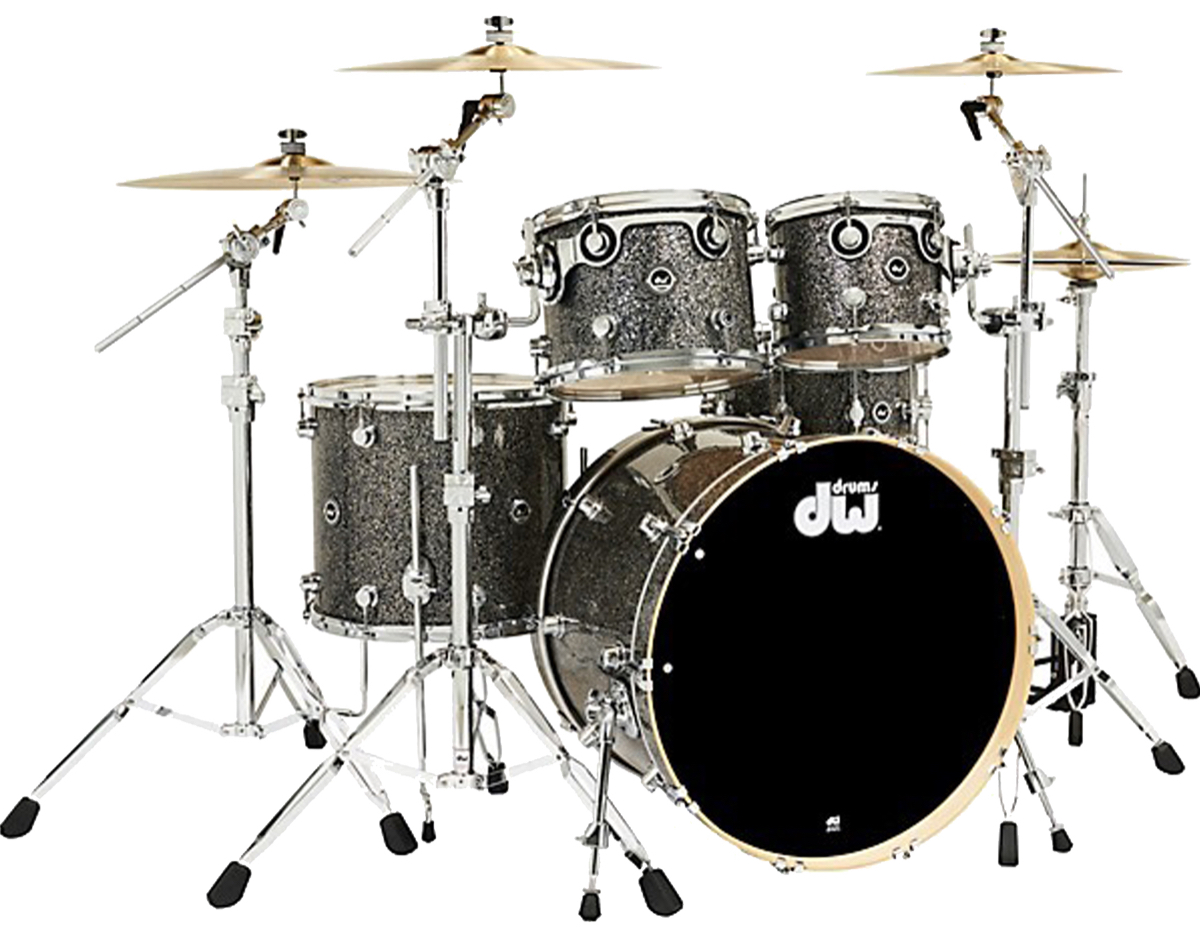 DWe Wireless Acoustic-Electronic Convertible Black Galaxy