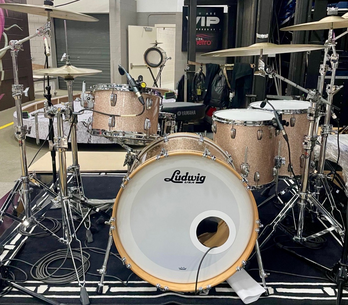 Ludwig Legacy Classic Champagne Sparkle Kit