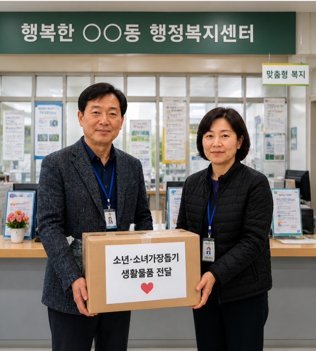 소년소녀가장돕기