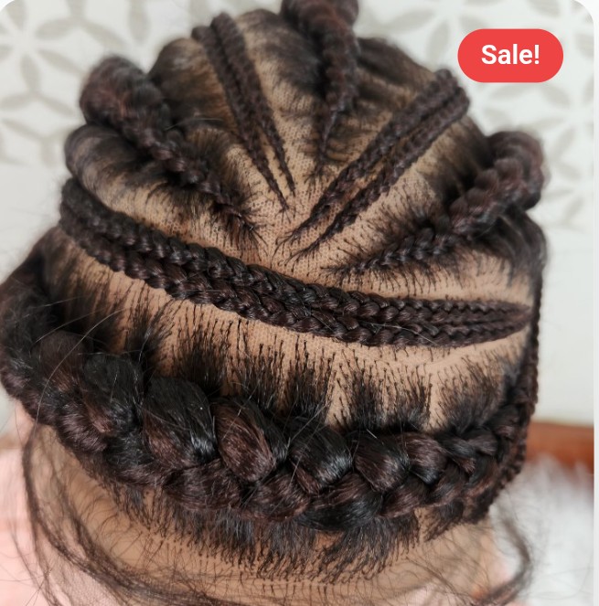 Hilda Basi Cornrow Dark Brown