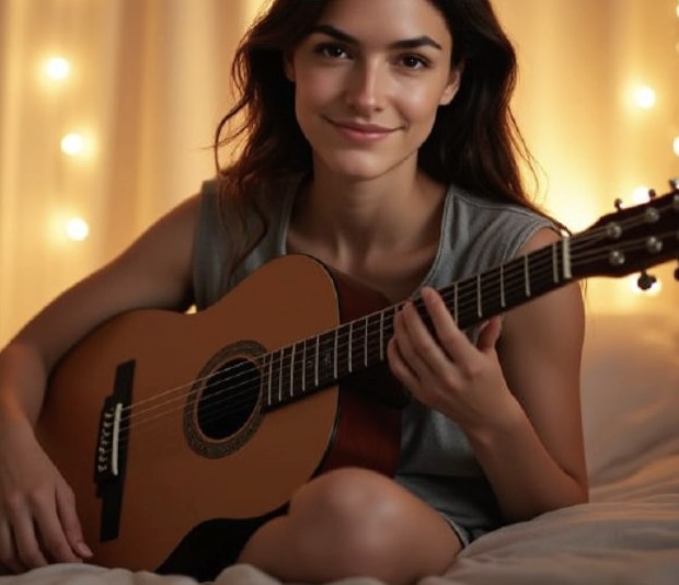 Indie Kila guitar portrait