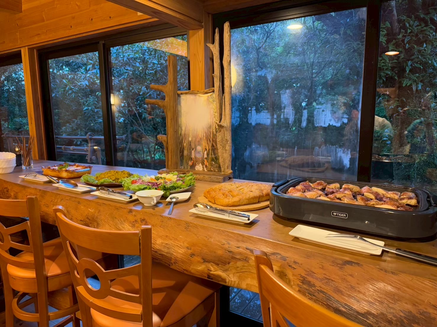 リトリート中の食事 2