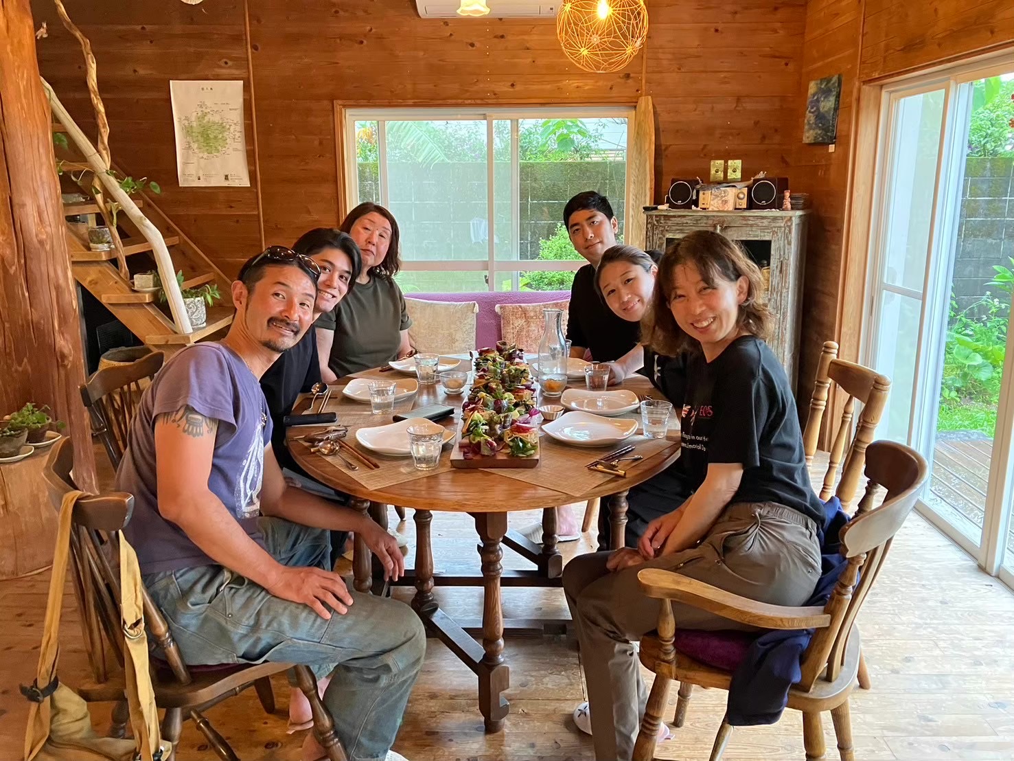 屋久島の神秘的な森