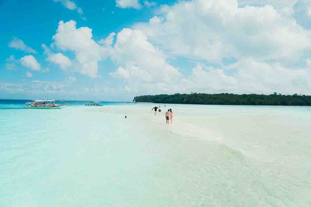 Swimming in Turquoise Water