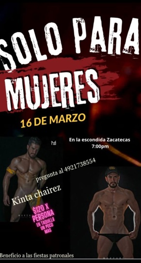 Reunión de amigas con stripper bombero en evento privado