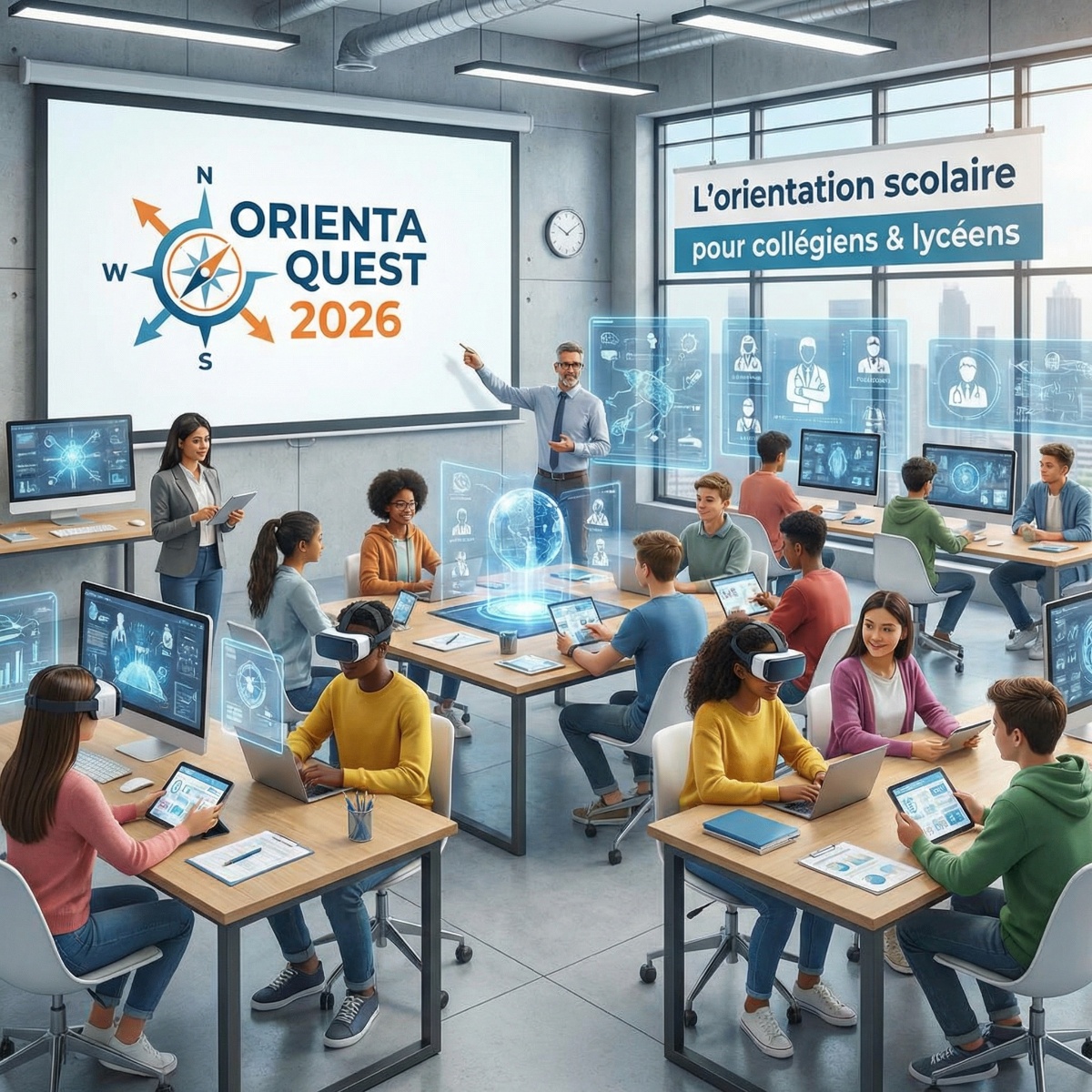 Orientation scolaire pour collégiens et lycéens