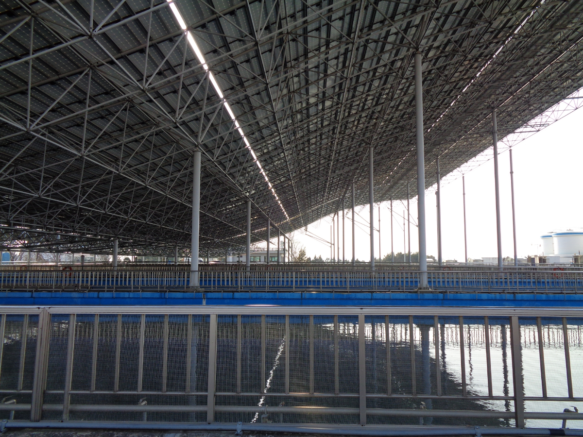 정수장 구조물 (BALL TRUSS)