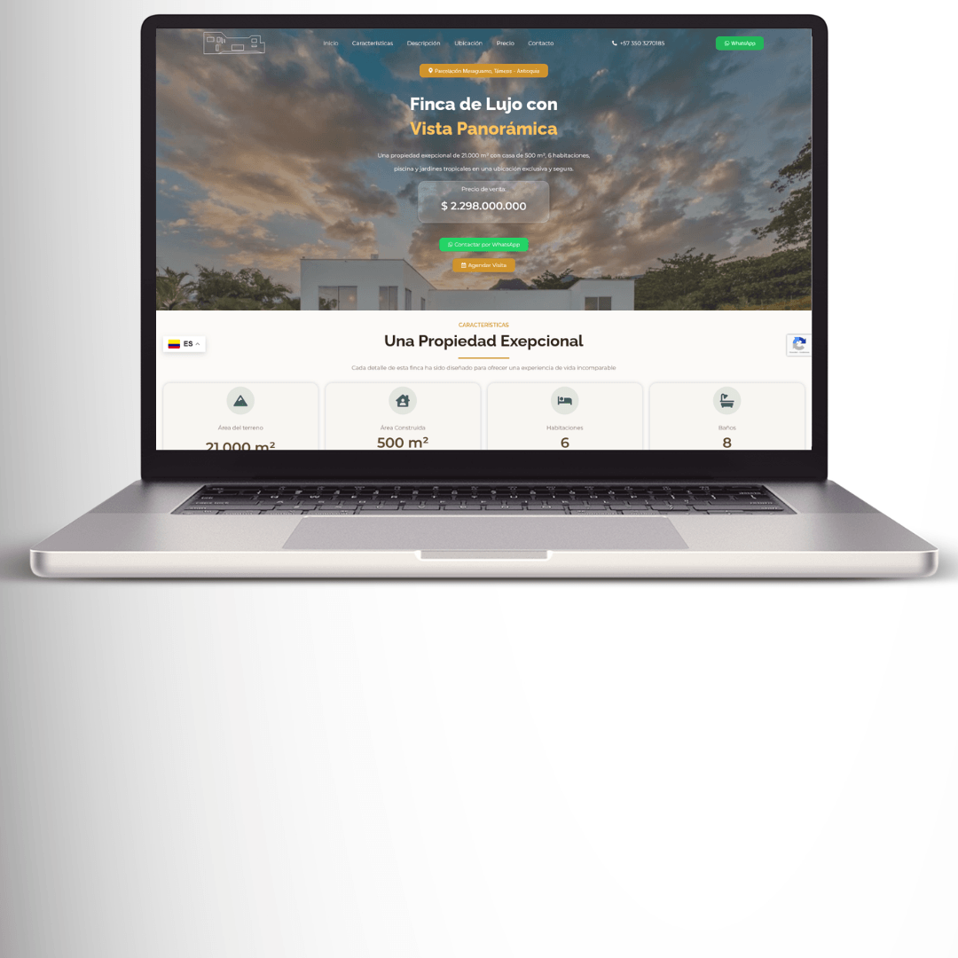 Finca en suroeste antioqueño