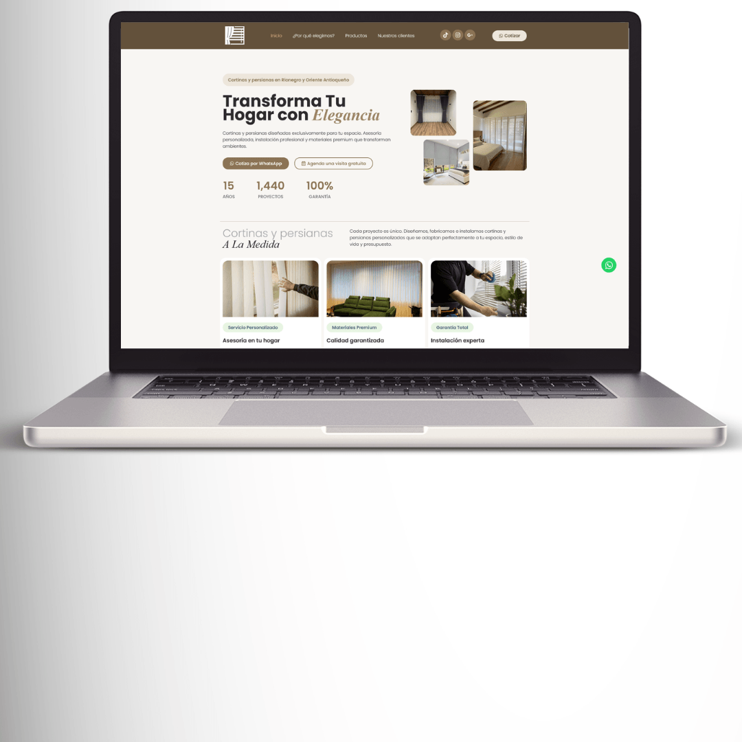 De persianas y cortinas