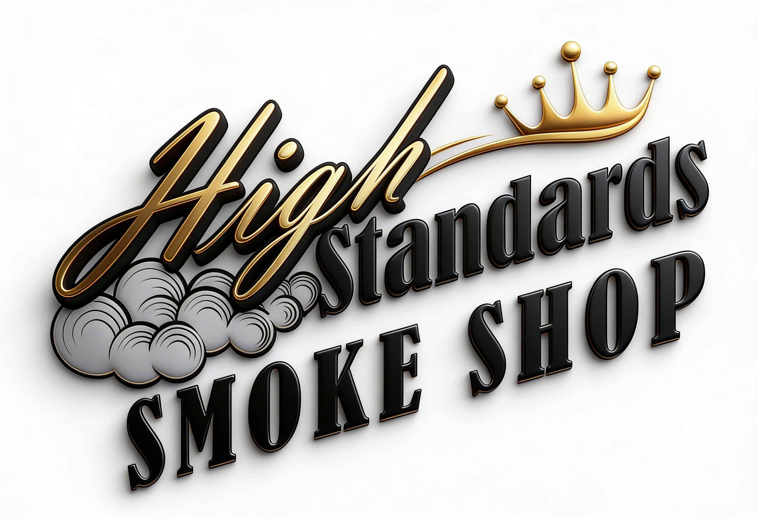 High Standards Smoke Shop Logo
