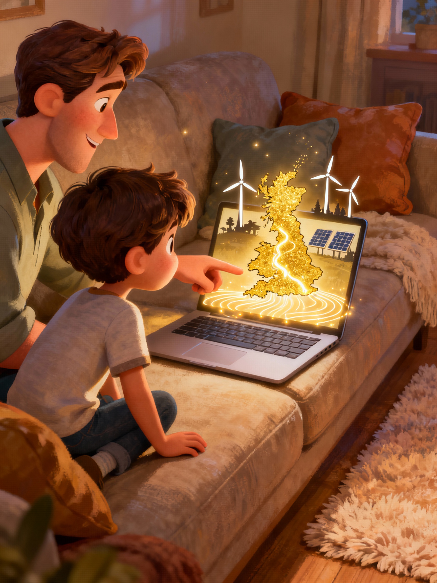 Kids measuring electricity usage