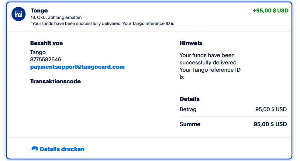 Auszahlungsbeweis Freecash