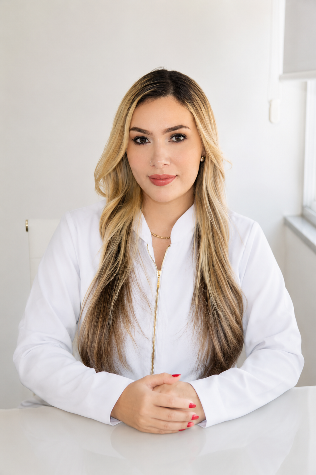 Dra. Julia Couto - Enfermeira com pós-graduação em Estética Avançada e Saúde Mental, atualmente graduanda em Biomedicina. Possui ainda formação técnica em Estética.