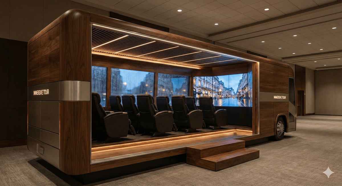 Wooden Experience Bus